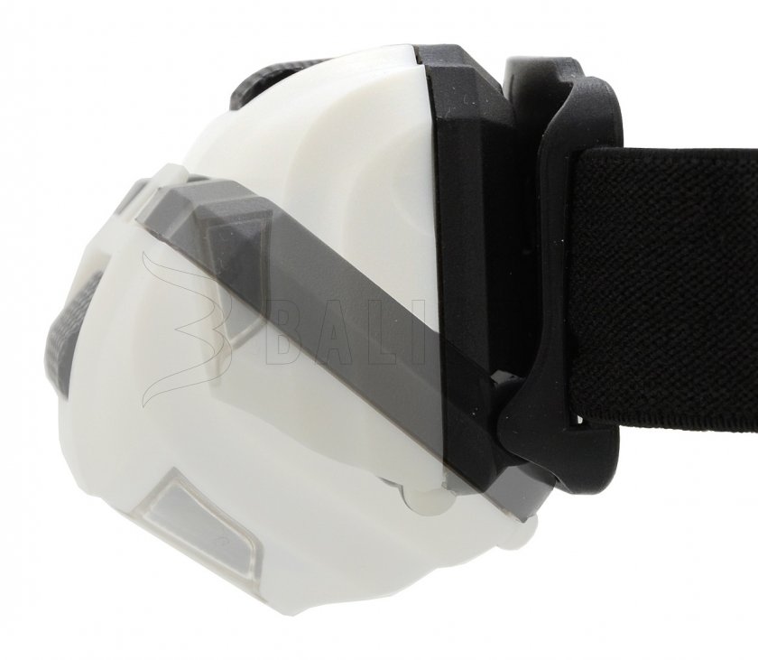 LED fejlámpa 80 lm fekete-fehér