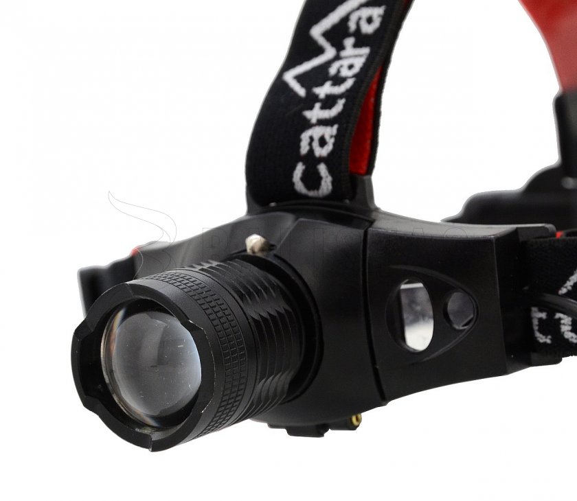 LED fejlámpa 180 lm zoom