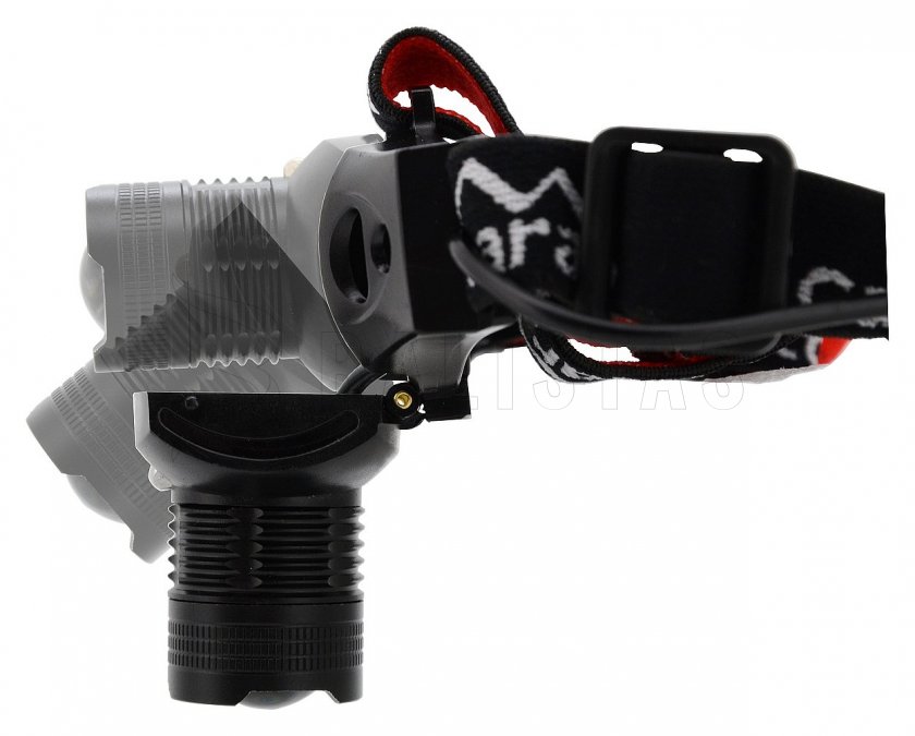 LED fejlámpa 180 lm zoom