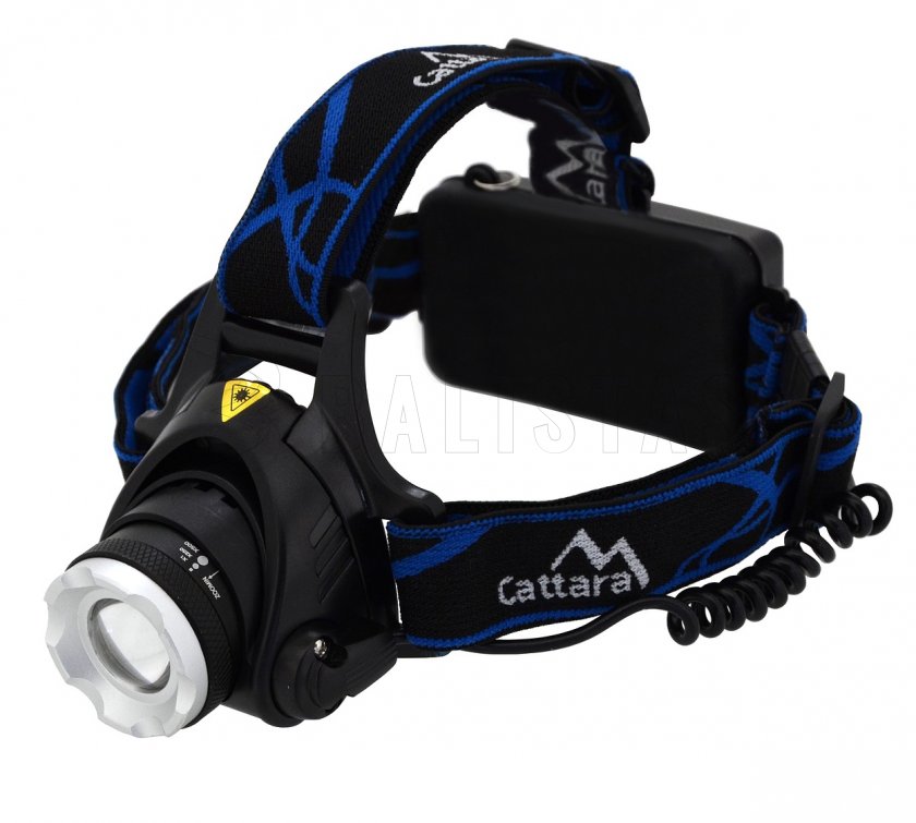 LED fejlámpa 570 lm zoom