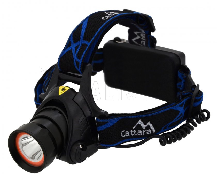 LED fejlámpa 400 lm (1x XM-L+15x SMD)