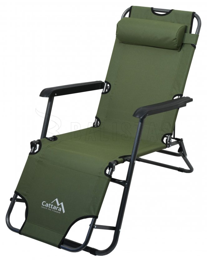 Comfort zöld lehátó-fotel