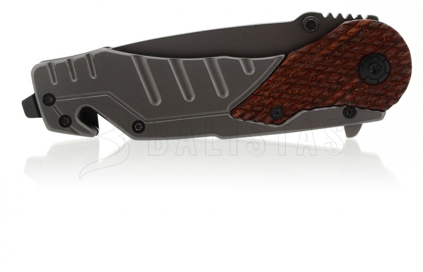Zsebkés Wood biztonsági zárral 21 cm