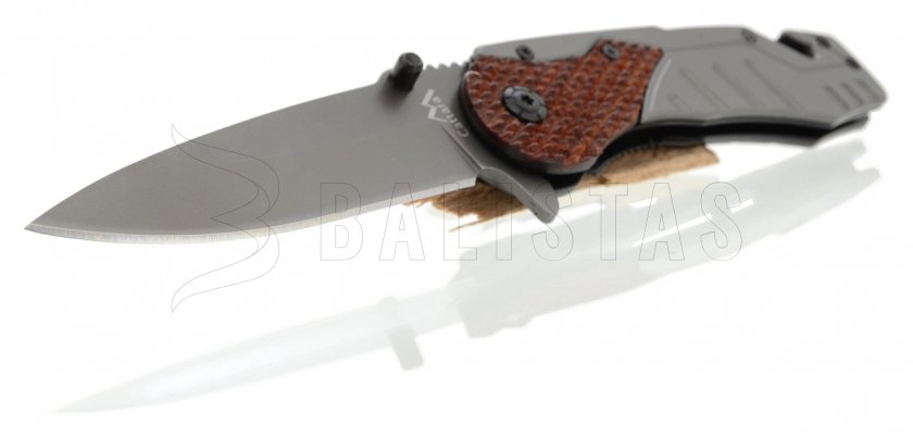 Zsebkés Wood biztonsági zárral 21 cm