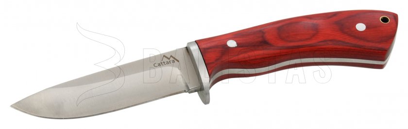 Tőr Trapper 21 cm bőrtokkal