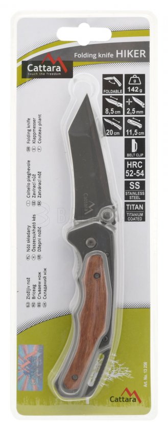 Hajtogatós kés Hiker biztosítékkal 20 cm