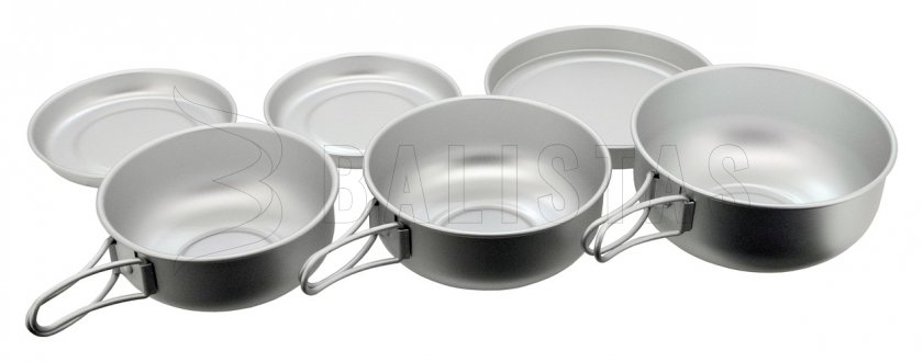 ALU edénykészlet, 6 db