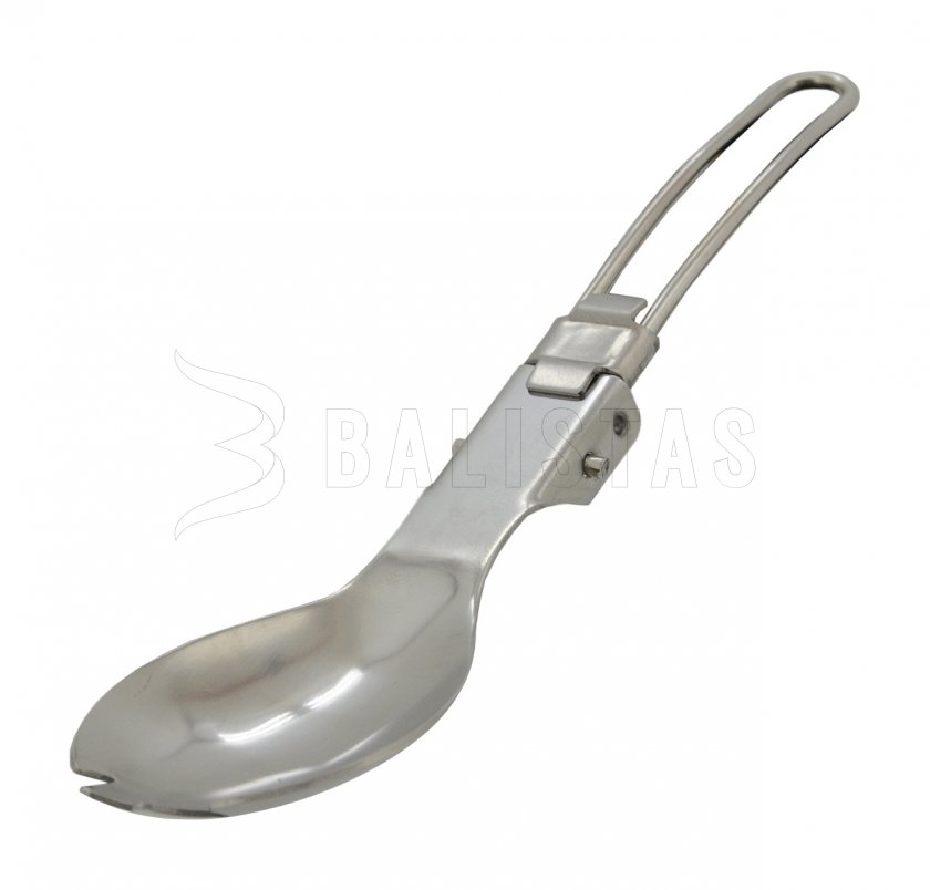 Rozsdamentes acél összecsukható kanál 155/90 mm