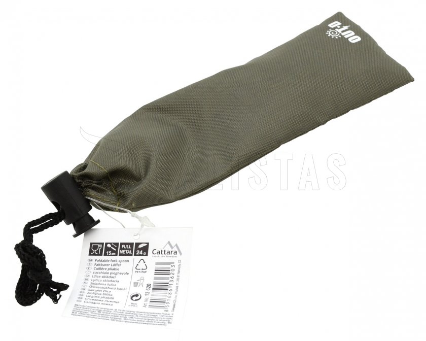 Rozsdamentes acél összecsukható kanál 155/90 mm