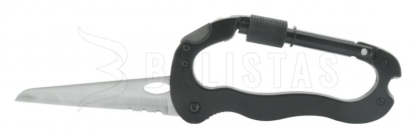 Multifunkciós, teljesen fém karabiner 5in1