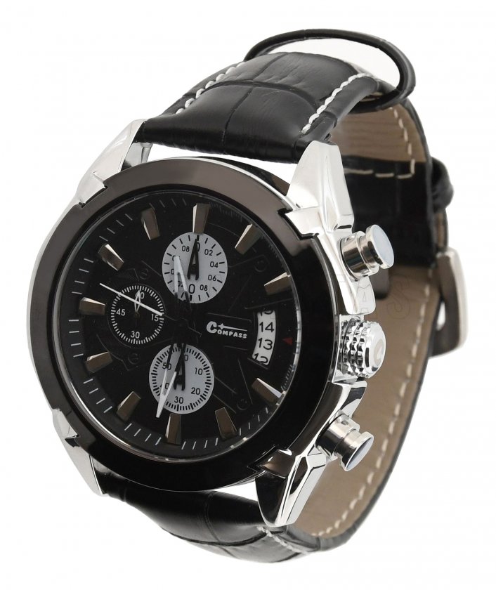 Chrono Black Compass karóra