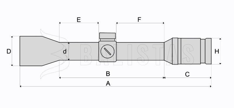 FOMEI 4x32 BEATER I SMC G4 (50m) puskacső
