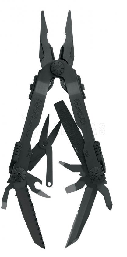 Gerber Diesel Multi-Plier multifunkciós fogó, fekete