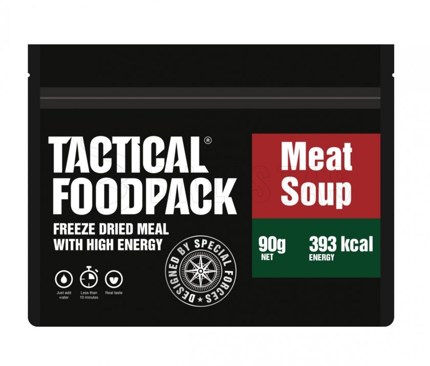 Dehidratált étel - húsleves Tactical Foodpack