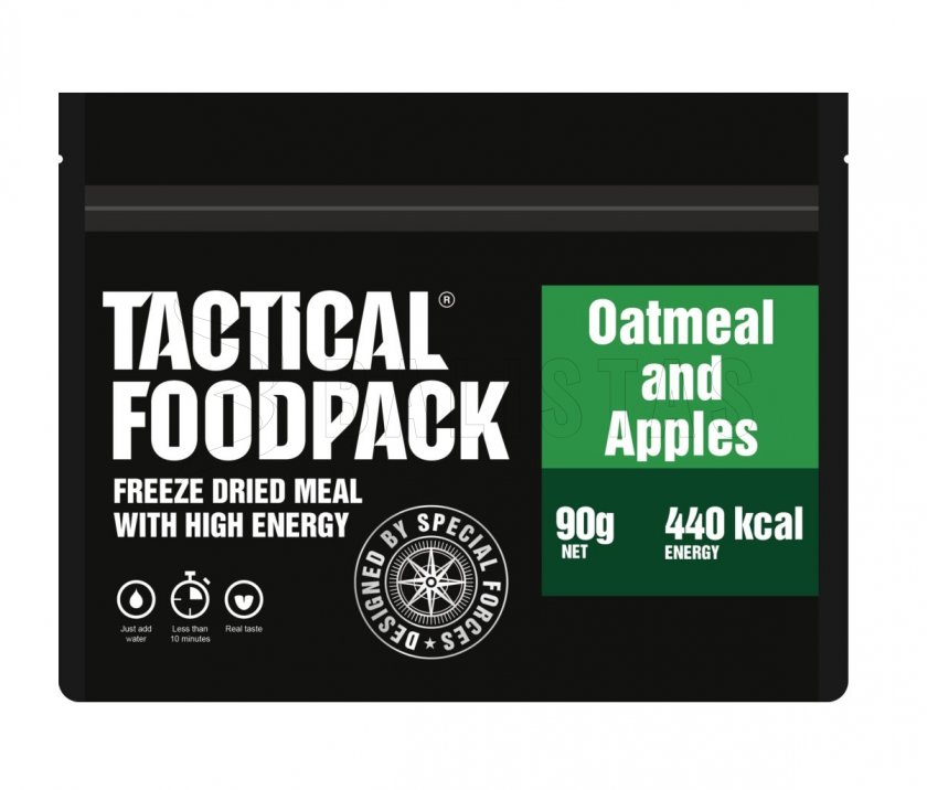 Dehidratált étel – zabkása almával Tactical Foodpack