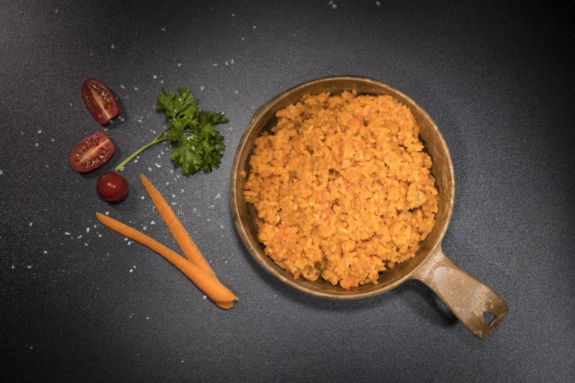 Dehidratált étel – rizs sertéshússal Tactical Foodpack