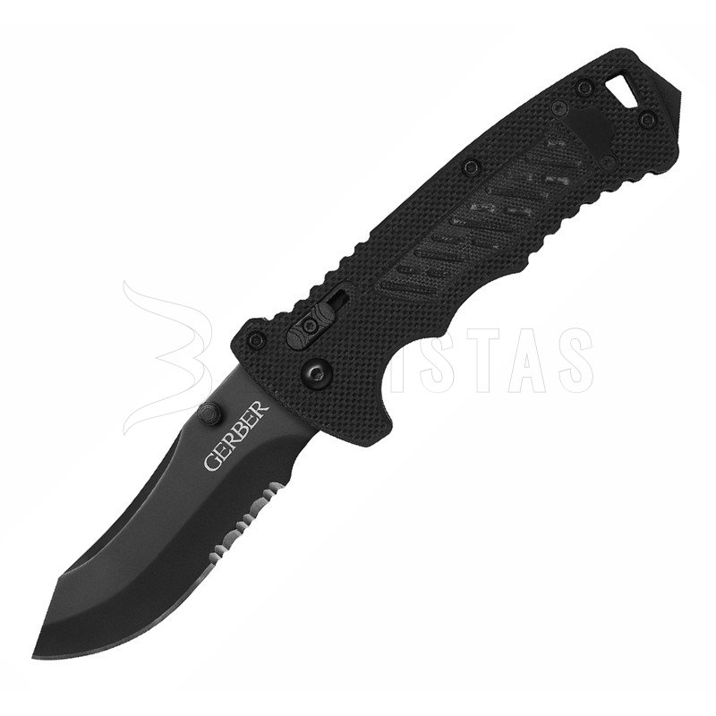Gerber DMF Modified Clip Point kés, kombinált él