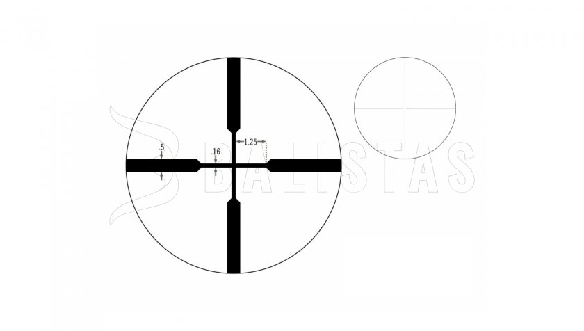Vortex Viper HS 4-16x44 AO BDC puska távcső
