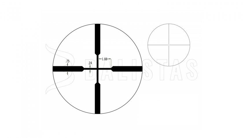 Távcső Vortex Viper HS 2,5-10x44 V-Plex