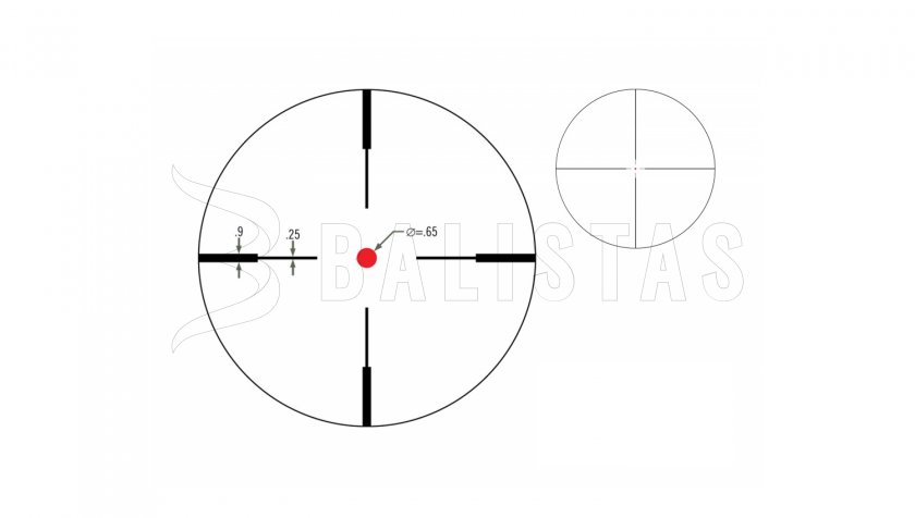 Vortex Crossfire II 3-9x40 V-Brite céltávcső