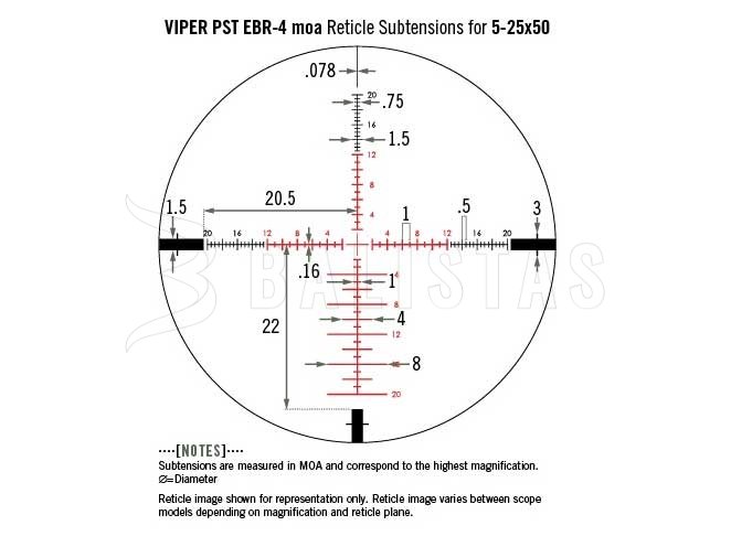 Vortex Viper PST II 5-25x50 AO EBR-4 céltávcső