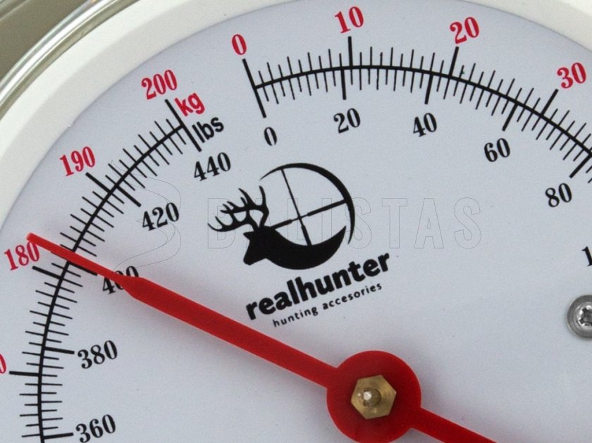 RealHunter analóg függő mérleg 200 kg-ig