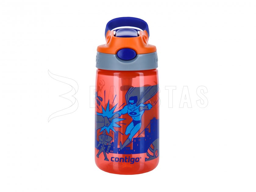 Gyermek kulacs Contigo James 0,42 l narancssárga superhero