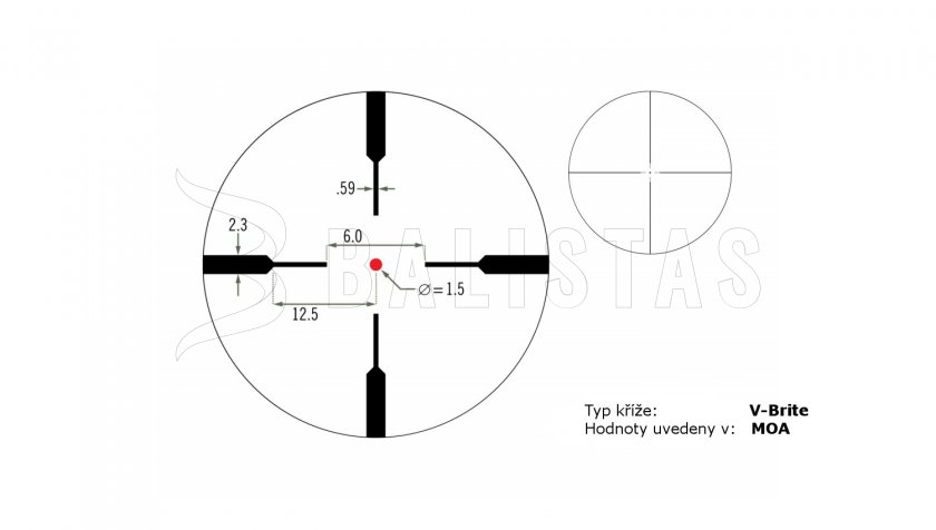 Távcső Vortex Crossfire II Hog Hunter 3-12x56 AO V-Brite