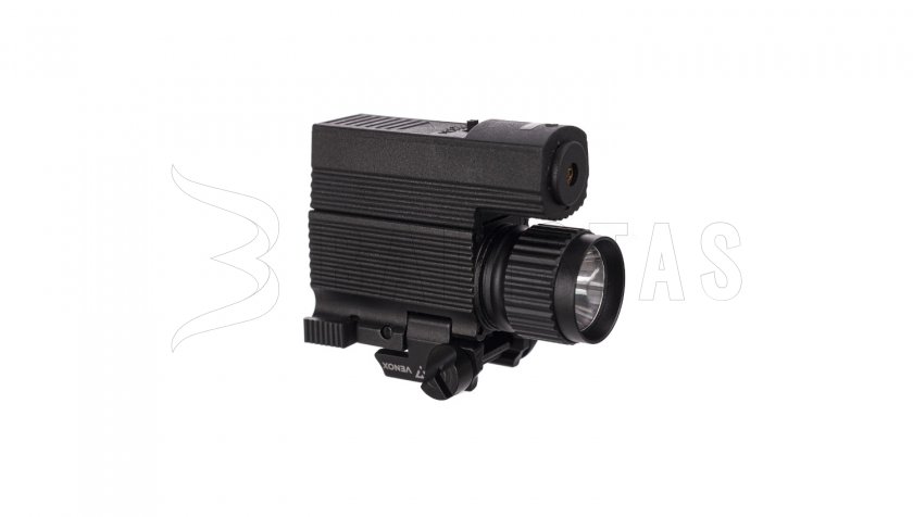 Venox Flash zöld lézeres irányzék LED lámpával