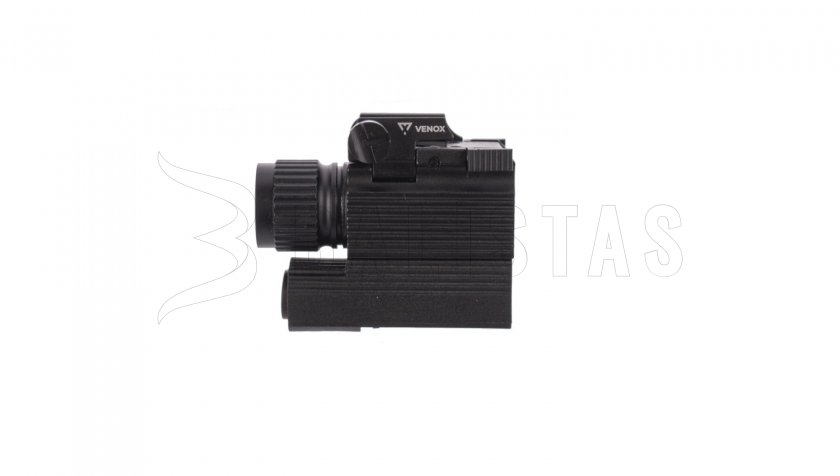 Venox Flash zöld lézeres irányzék LED lámpával