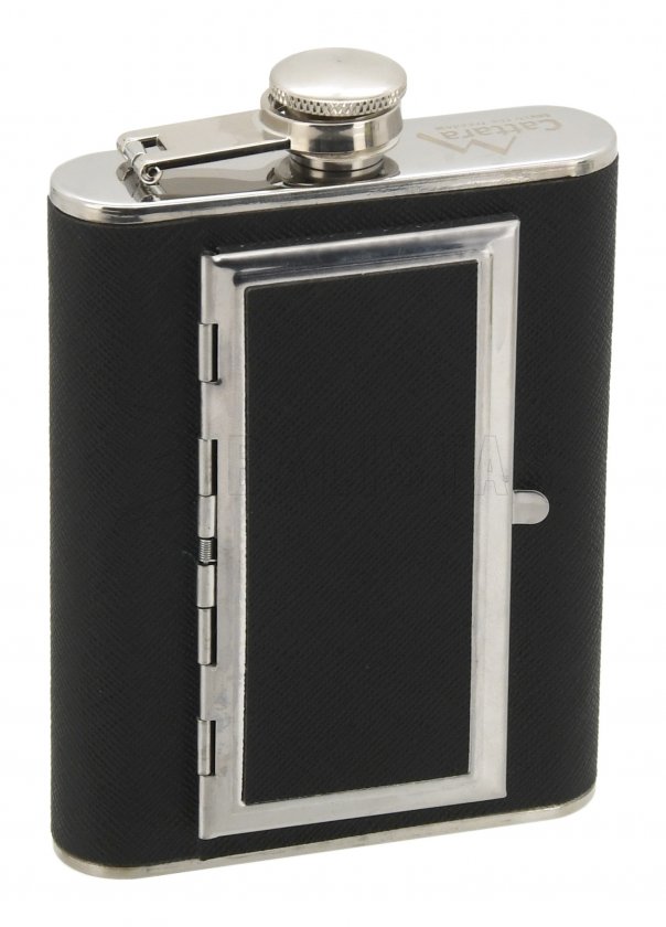 Placatka Cattara 175ml szivartartó tokkal