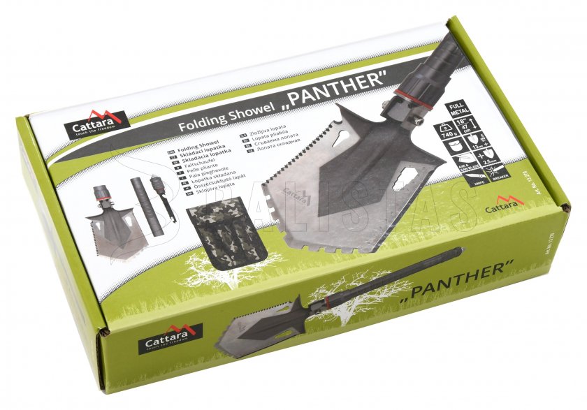 Multifunkciós összecsukható ásólapát Cattara PANTHER 47cm