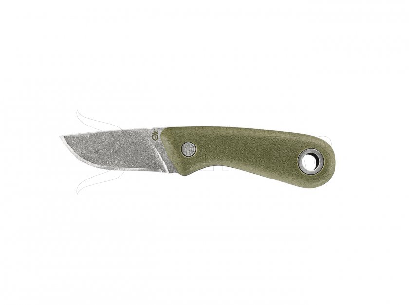 Gerber Vertebrae Compact kés sima éllel, zöld