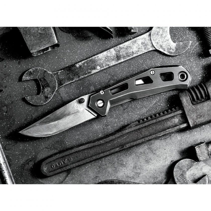Gerber Airlift Silver kés szett + Barbill Wallet Silver pénztárca