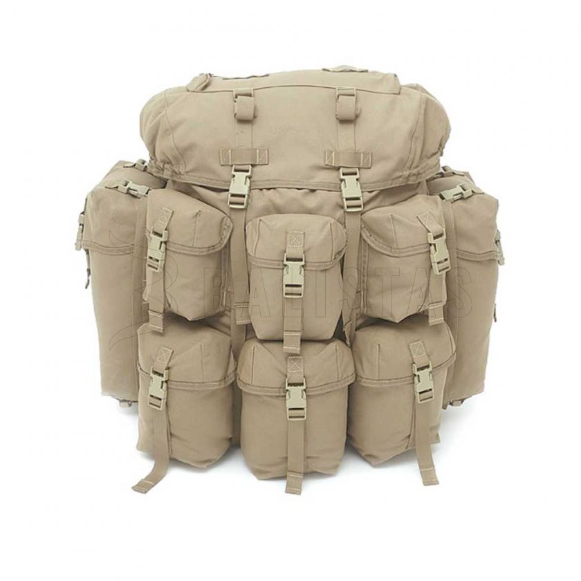 Hátizsák Warrior BMF Bergen Elite Ops 70l coyote
