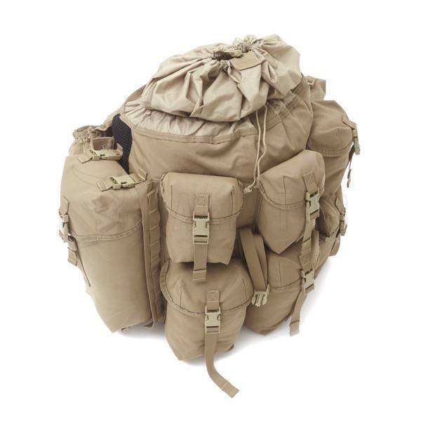 Hátizsák Warrior BMF Bergen Elite Ops 70l coyote