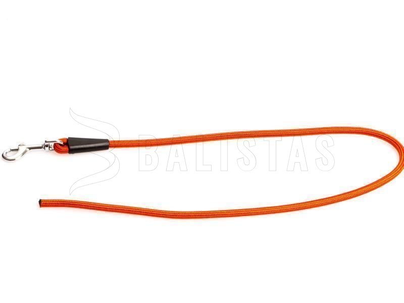 Vodítko Dogtrace couračka stříbrná spona 70 cm narancssárga