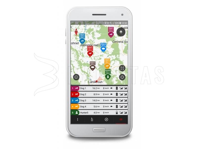 GPS nyomkövető Dogtrace DOG GPS X30T