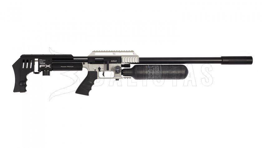 Légpuska FX Impact MKII Sniper Edition, Power Plenum, Silver 6,35mm