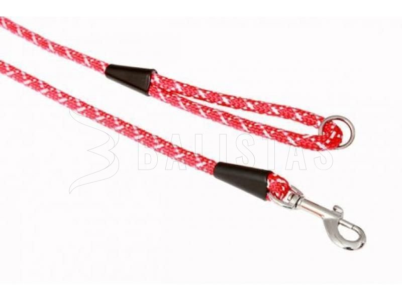 Vodítko Dogtrace fényvisszaverő 10mm 150cm piros