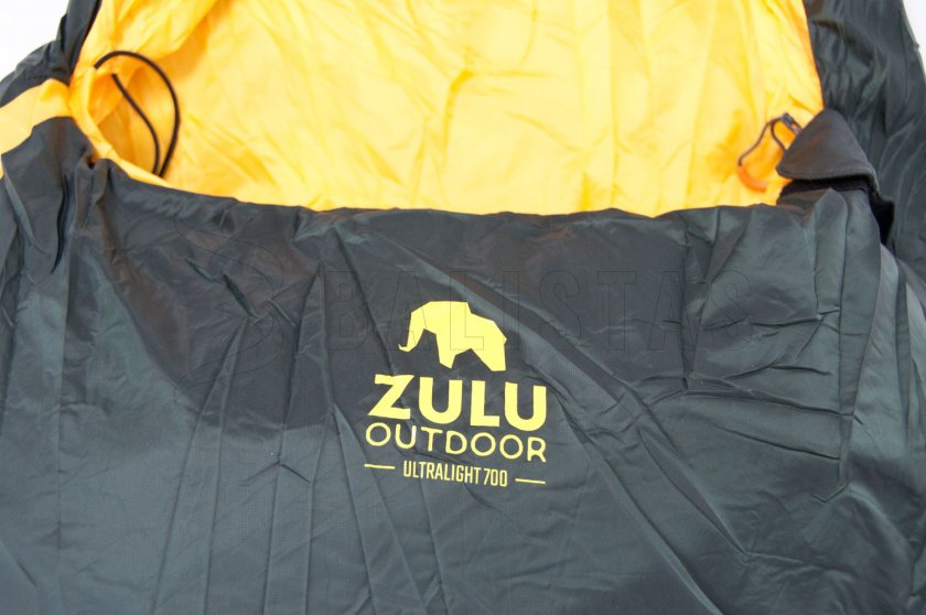 Hálózsák Zulu Ultralight 1400 185cm fekete