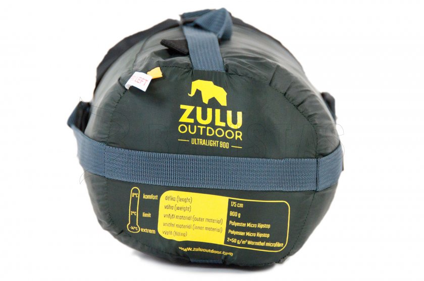 Hálózsák Zulu Ultralight 900 175cm fekete