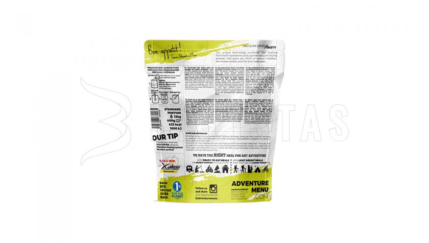 Krémes rizottó spárgával és brokkolival Adventure Menu Lightweight