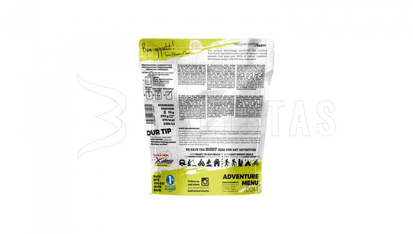 Krémes rántotta sonkával és sajttal Adventure Menu Lightweight
