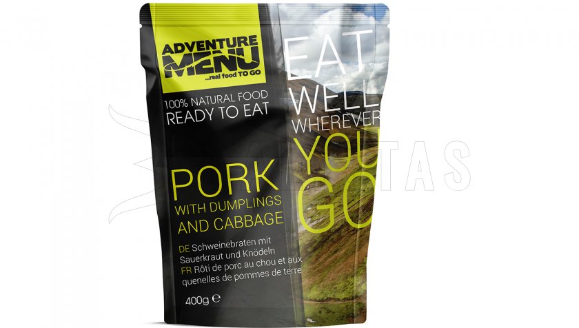 Vepřové s knedlíkem és káposztával Adventure Menu