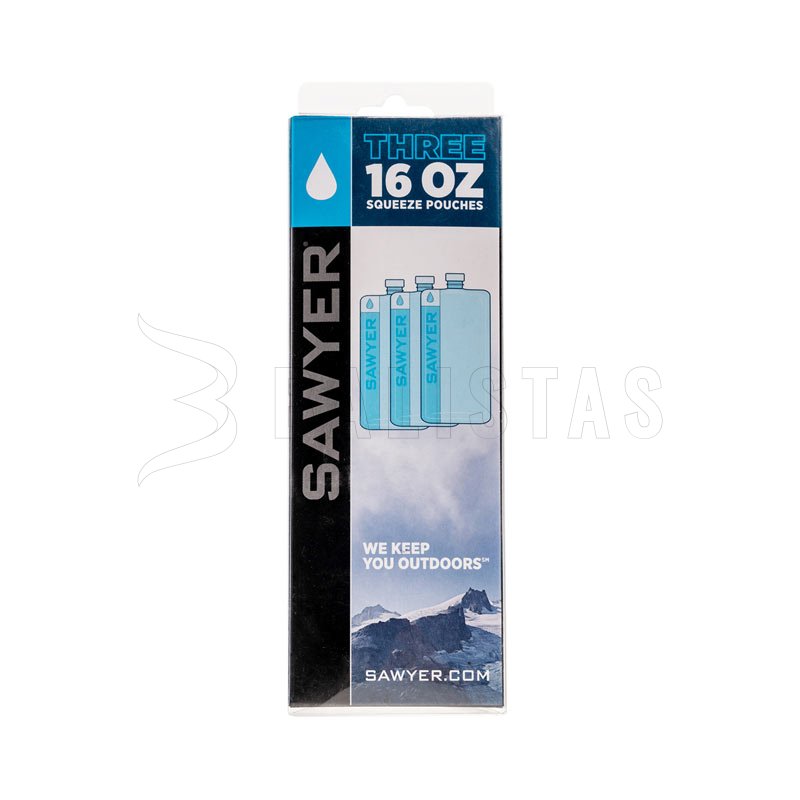 Összecsukható palack Sawyer 0,5l - készlet 3 db