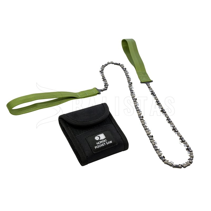 Nordic Pocket Saw X-Long zsebfűrész 2 személy részére, zöld