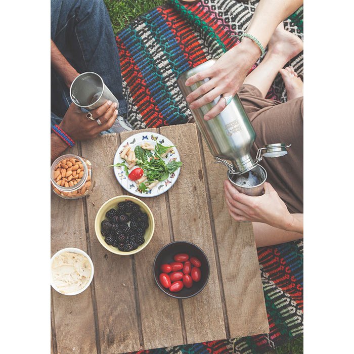 Termosz Klean Kanteen Insulated Growler 946ml piros