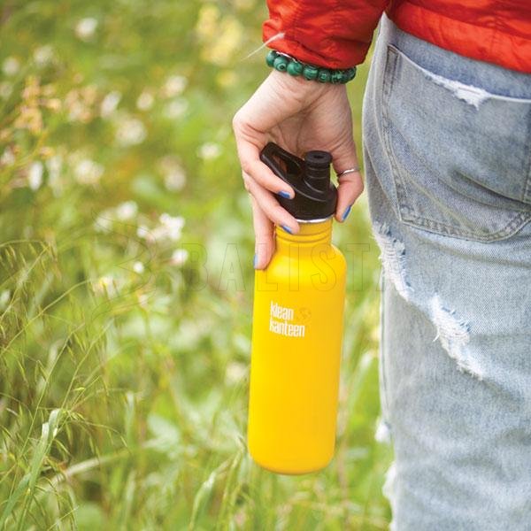 Klean Kanteen Classic Sport 800ml rozsdamentes palack