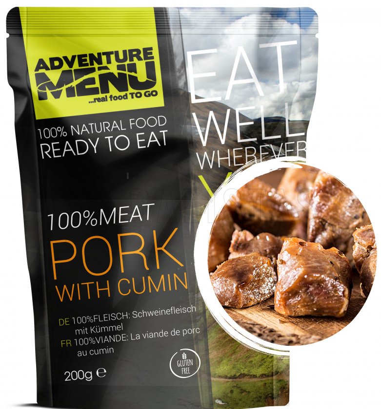 Vepřové maso na kmíně Adventure Menu
